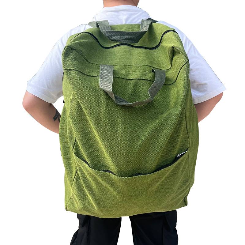 The bee's high-capacity backpack with thick tarpaulin and outdoor travel packs for bee-covered double-shoulder packs for shaving