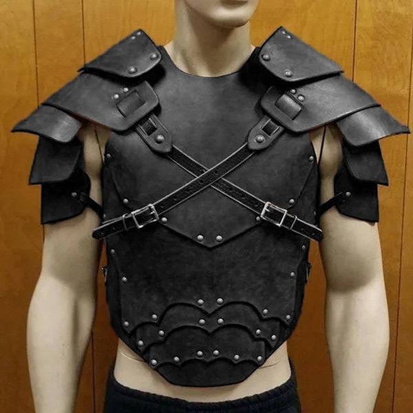 Roman Clane Fighter Armor Armor Men's European and American Viking period Samurai Cos shoulder armor armor
