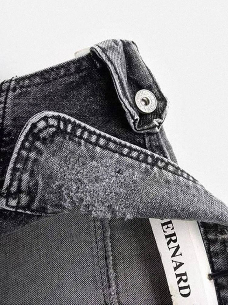 Clearance leak ~ The original single exit denim vest vest female foreign gas short jacket, shoulder jacket top
