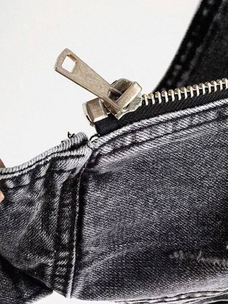 Clearance leak ~ The original single exit denim vest vest female foreign gas short jacket, shoulder jacket top