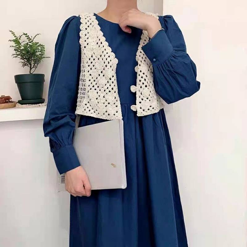 Summer with a pony clip female sleeveless hook hook hollow shawl, shoulder, shoulder vest vest vest short top jacket