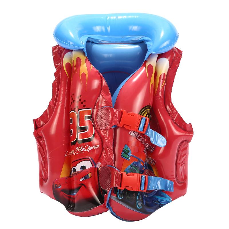 Children's inflatable swimsuit vest, life jacket, swimming ring thickened baby, child swimming auxiliary buoyancy vest equipment