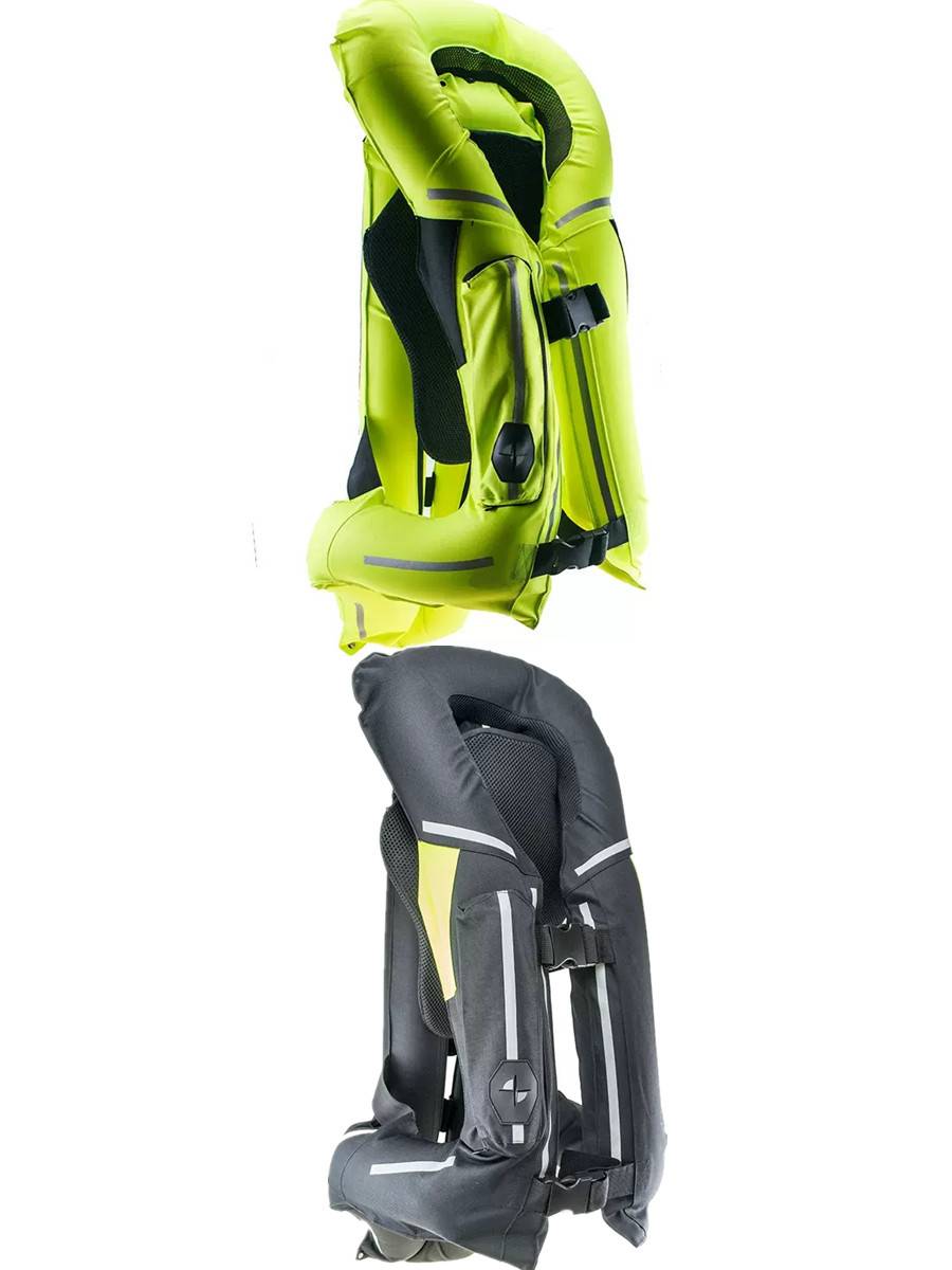 Huanqiu airbag vest motorcycle anti -attack protective spine protective airbag service men's riding safe anti -light clothes