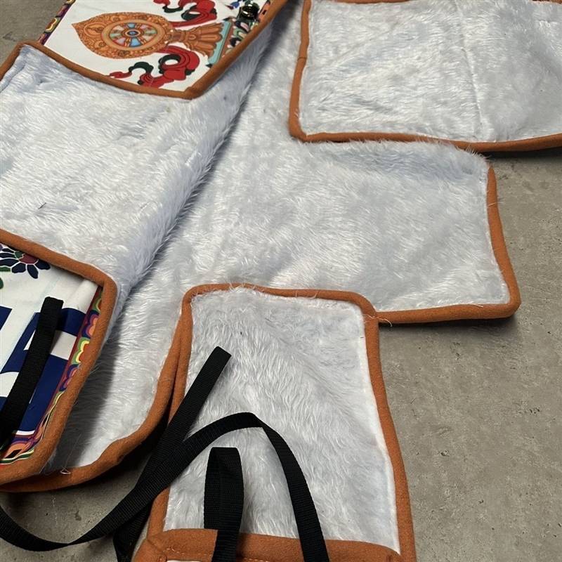 National wind print pattern horse horses saddles cushion horse clothes windproof and warm, thick winter horses keep warm Tibetan new models
