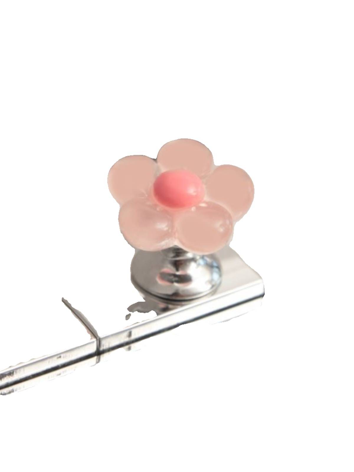 Cute flower toilet button Nail Dedicated toilet water tank switch button to use the toilet press to lift