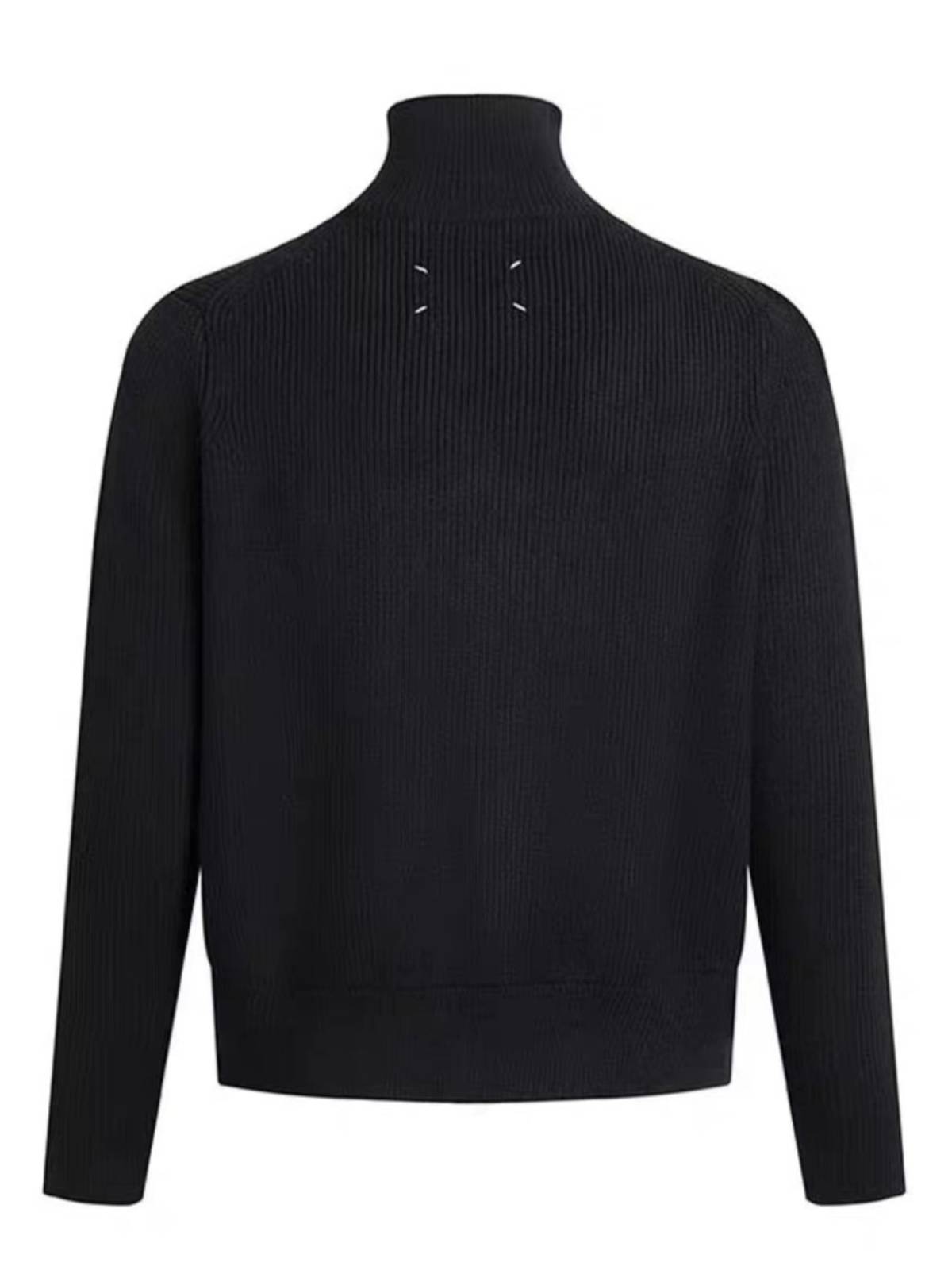 Morgiela original Mage -style zipper tall wool cardigan sweater MM6 sweater jacket