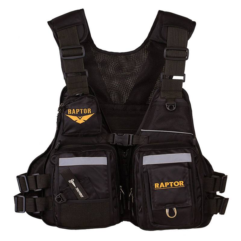 Raptor fishing life jacket is super thin lightweight adult professional ship vest large buoyancy vest portable rock fishing Luya