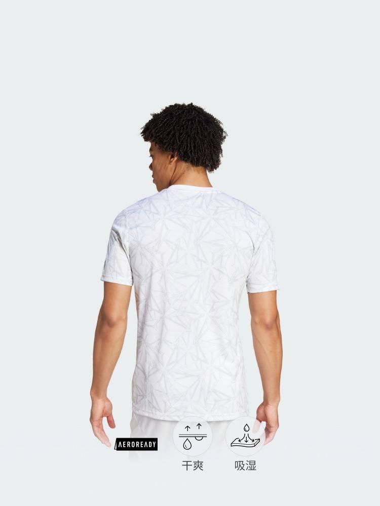 Real Madrid Speed Football Training Sports Short -sleeved Jersey Men's Summer New Adidas Adidas official