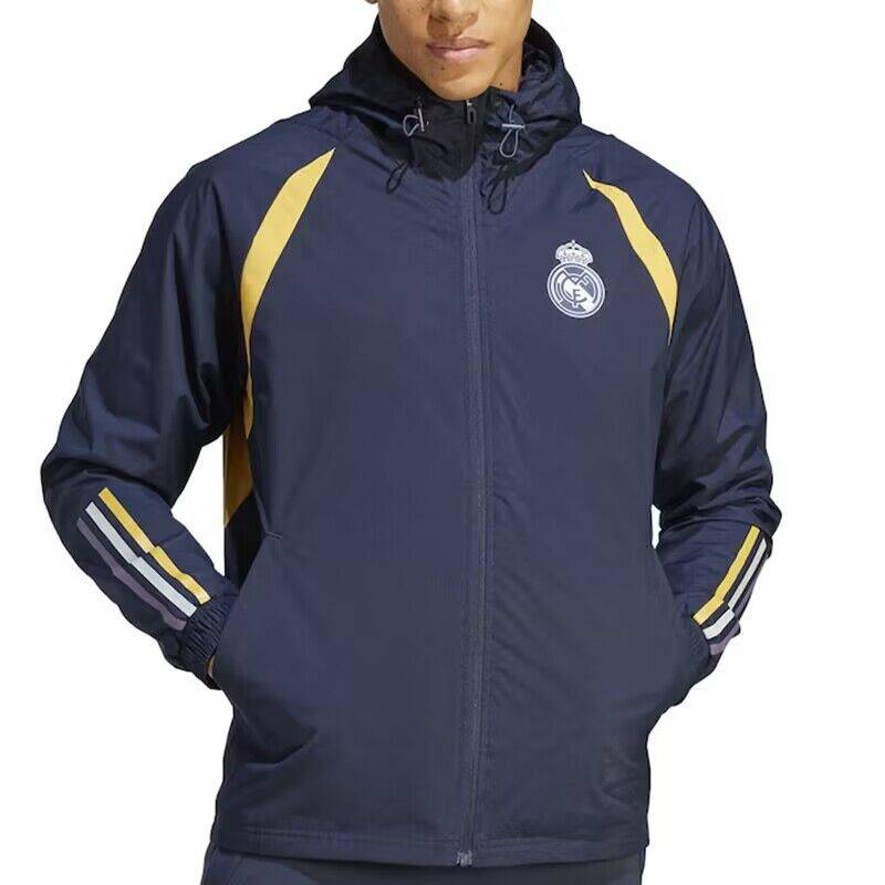 Real Madrid Arsenal Bayern Manchester United Argentine German trench coat jacket 23-24 long-sleeved football training suit