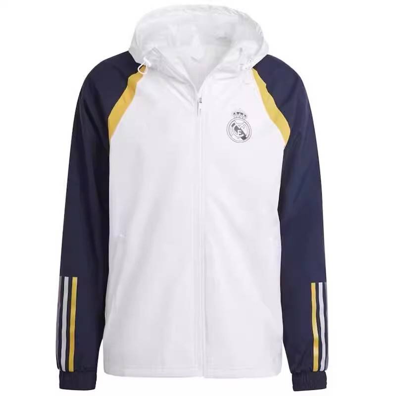 Real Madrid Arsenal Bayern Manchester United Argentine German trench coat jacket 23-24 long-sleeved football training suit