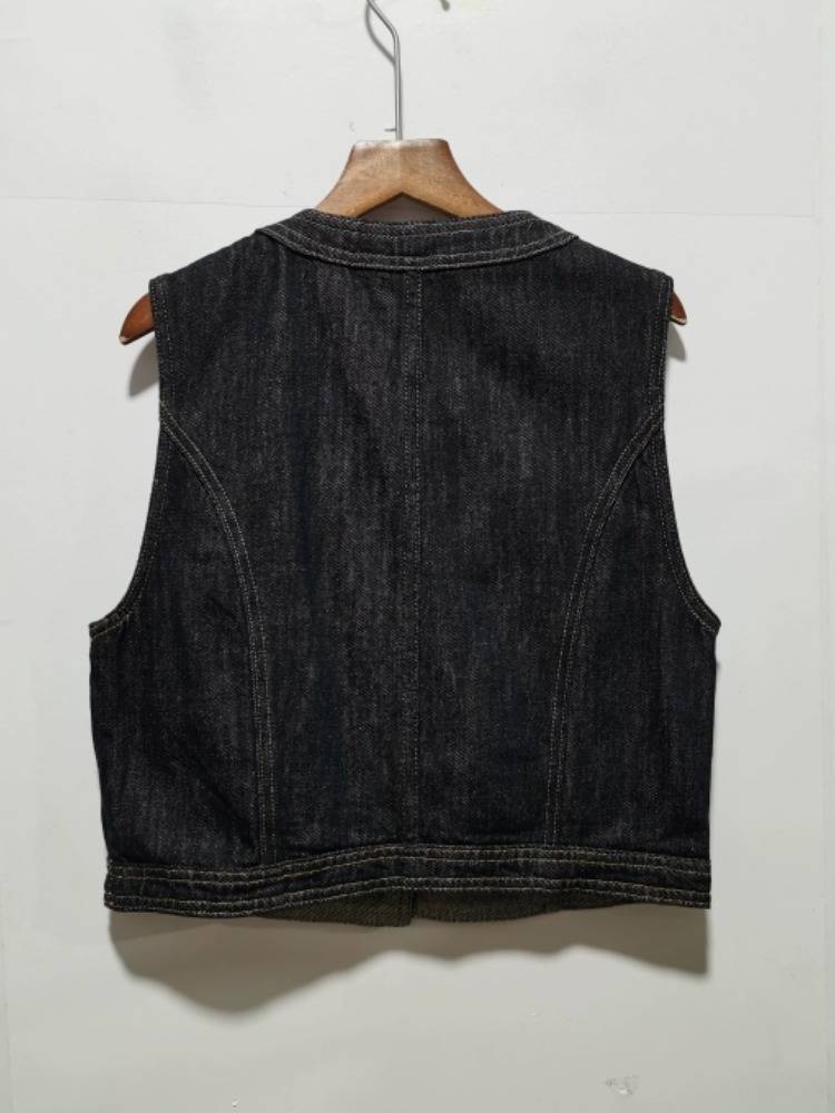 Chapter 2023 New Signing Labeling Japanese Retro Cowboy Female Female Orthodile Design Sensing Shoulder Horse H118