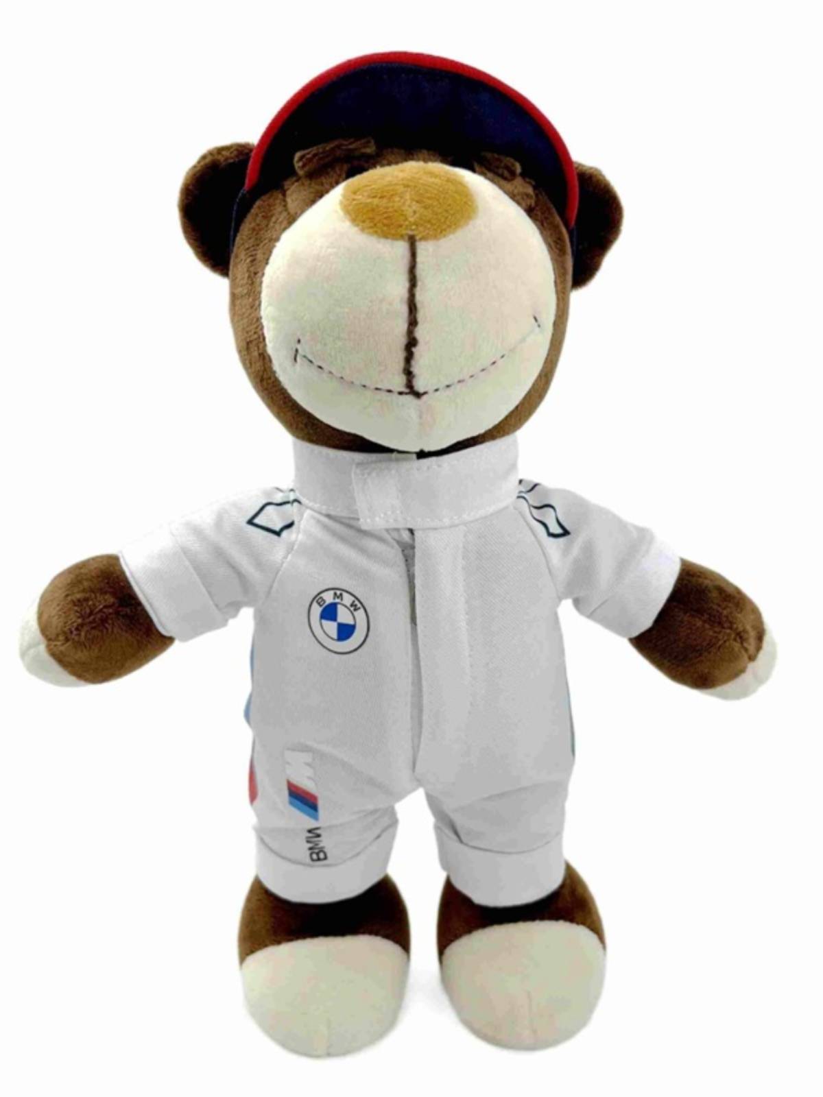 B m w BMW bear racing clothing Bava teddy bear motorcycle bear leather coat mini bull dog 4S shop boutique