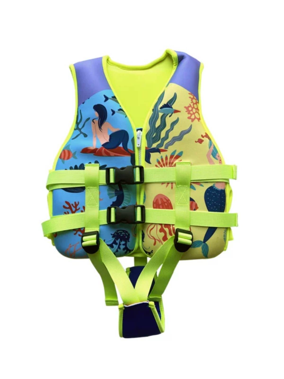 Children's life clothes Children's vest professional vest floating boys and girls learn swimming big buoyancy side elasticity