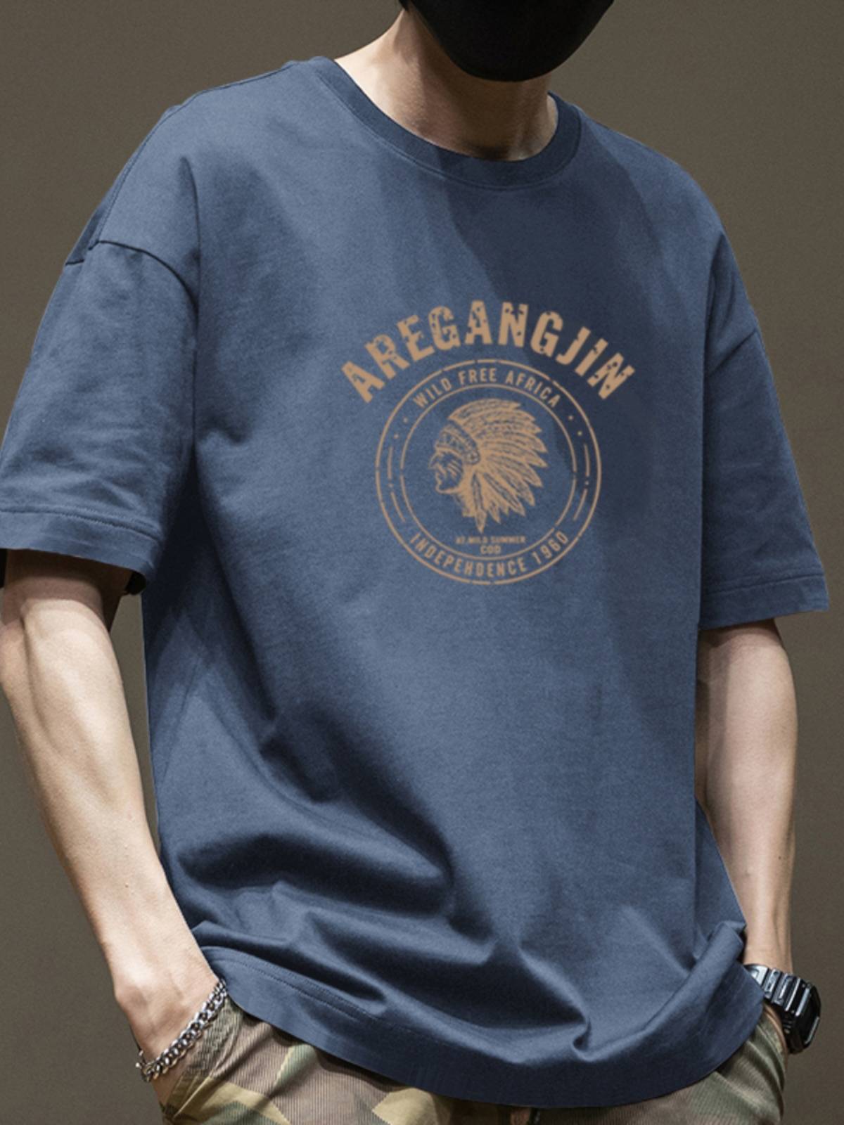 Madden's T-shirt, a new, loose, American half-sleeve in summer 2024