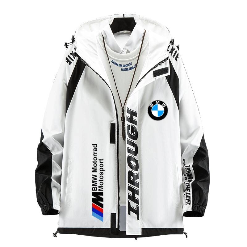 BMW BMW MPOWER department performance car men and women can customize jackets, clothes with hat, charge men and women