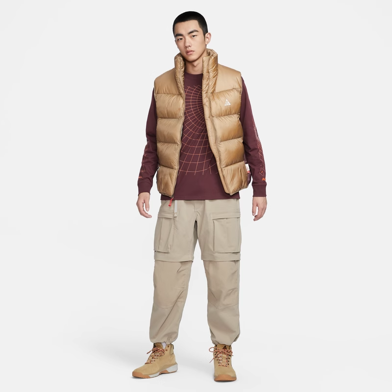 Nike Therma-Fit ACG Men's Women's Women's Warm Vests New Year's New Year Cotton FZ6192-282
