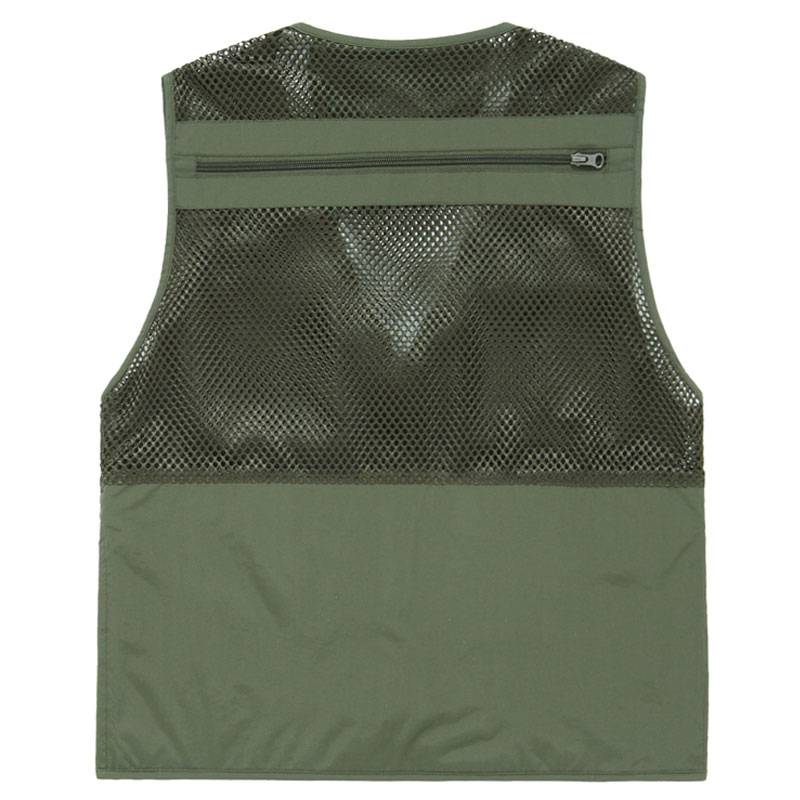 Xia Bo see the car network eye vest photography director reporter reporter vests multi -bags of shoulder -shoulder fishing horses and men