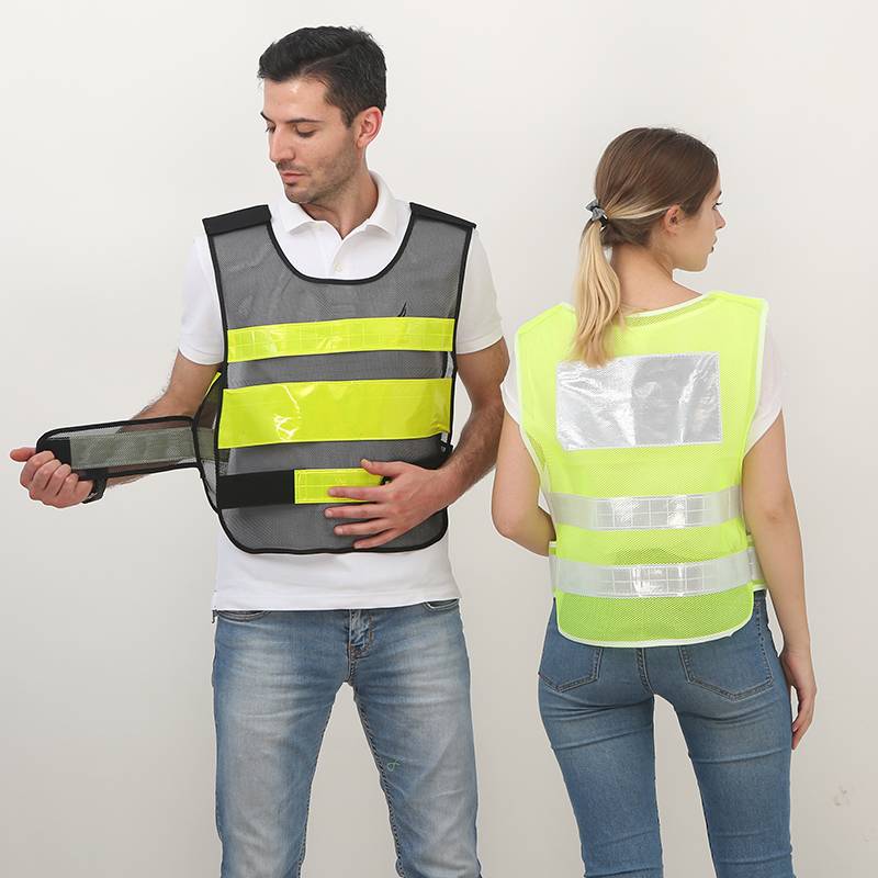 Reflective vest safety suit reflective vest of law and air security patrol breathable mesh driver to do engineering vehicle reflecting clothes