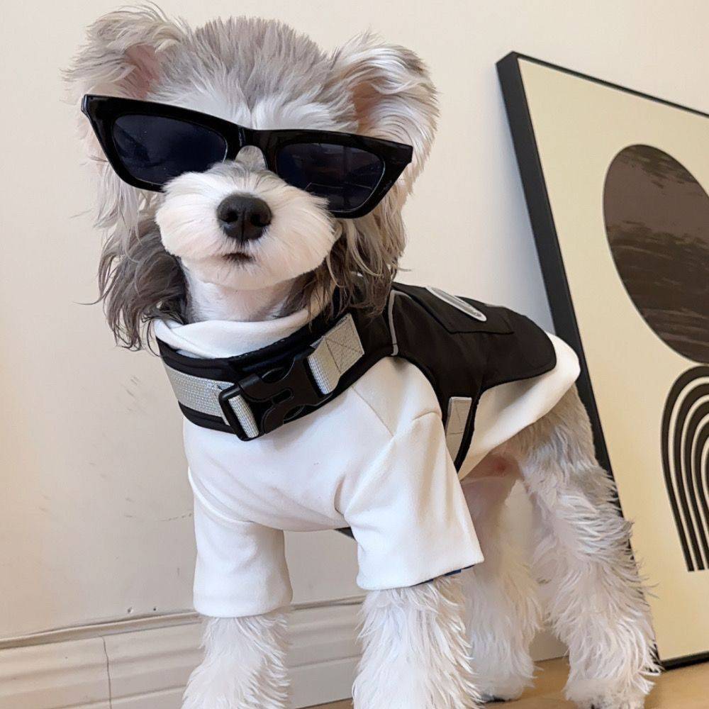 Dog clothes Four Seasons Press Workers Vests Vests Pets Direction Sheronori than Bear Shiba Inu West Tall Cool
