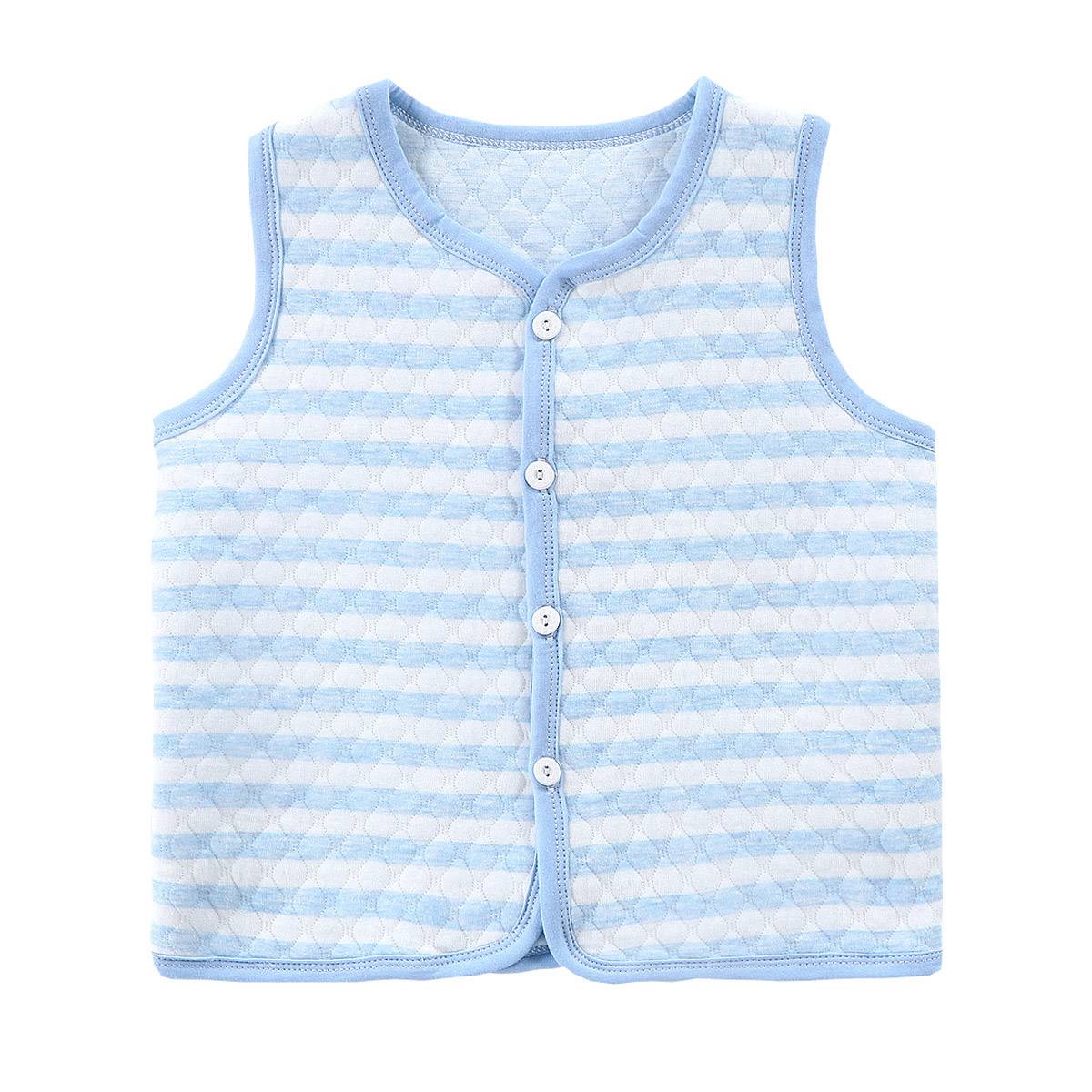 Three -layer cotton cotton cotton vest big child -thick vest cardigan live home spring and autumn winter warm inner biliary horses horses