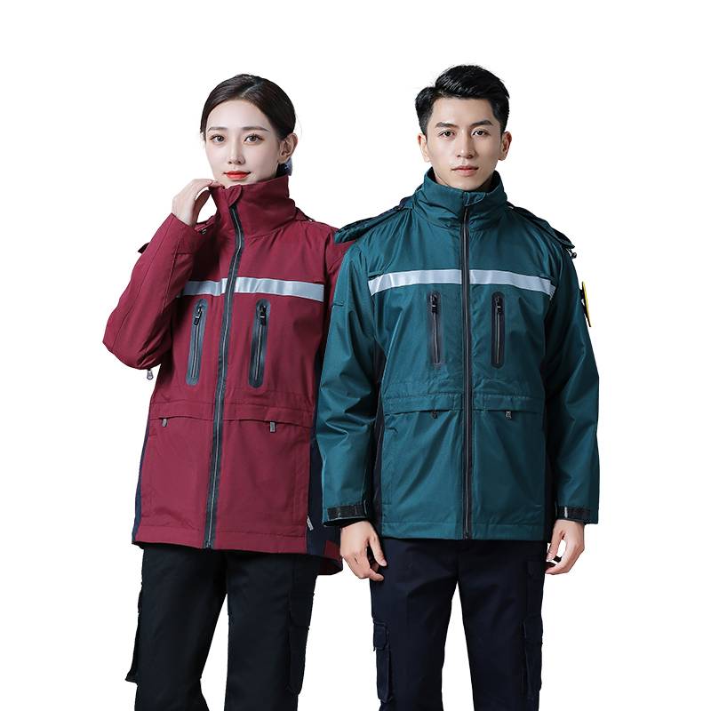 China Health Emergency Disease Control Center epidemic prevention and control medical rescue 120 emergency raincoat sunscreen jacket t -shirt