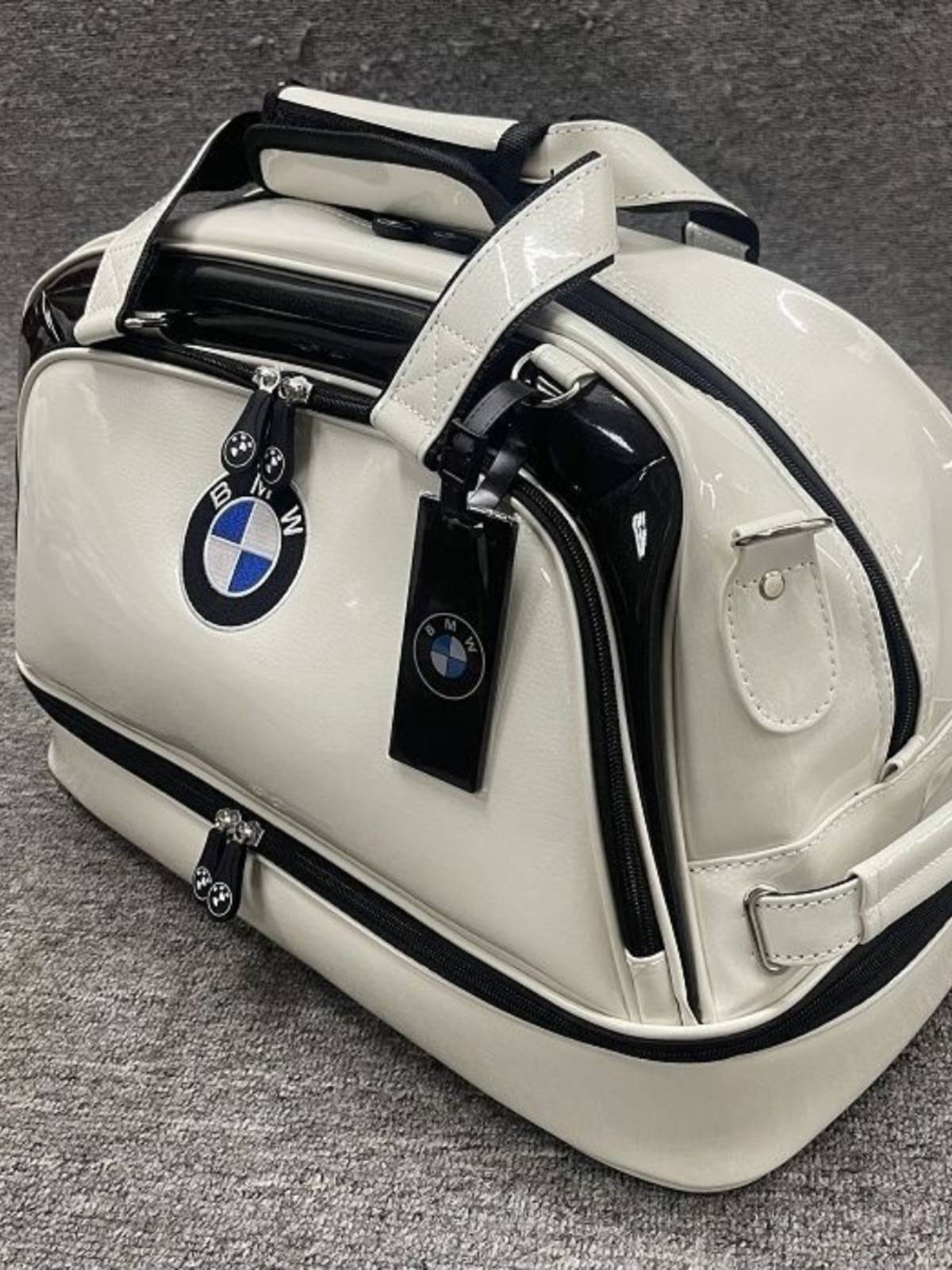 BMW's new golf clothes bag independent shoe warehouse crystal material wear -resistant men's and women's pass users' coat clothing bag