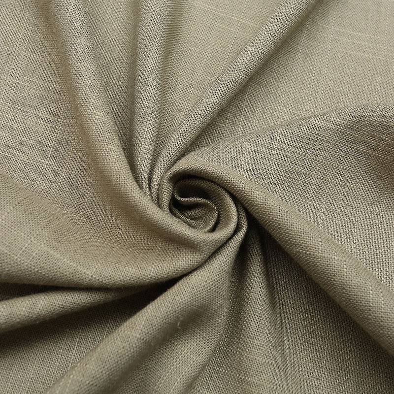 Men's linen vest Chinese style retro top in the middle of the elderly thin cotton and linen shoulder vest Vedic cardigan