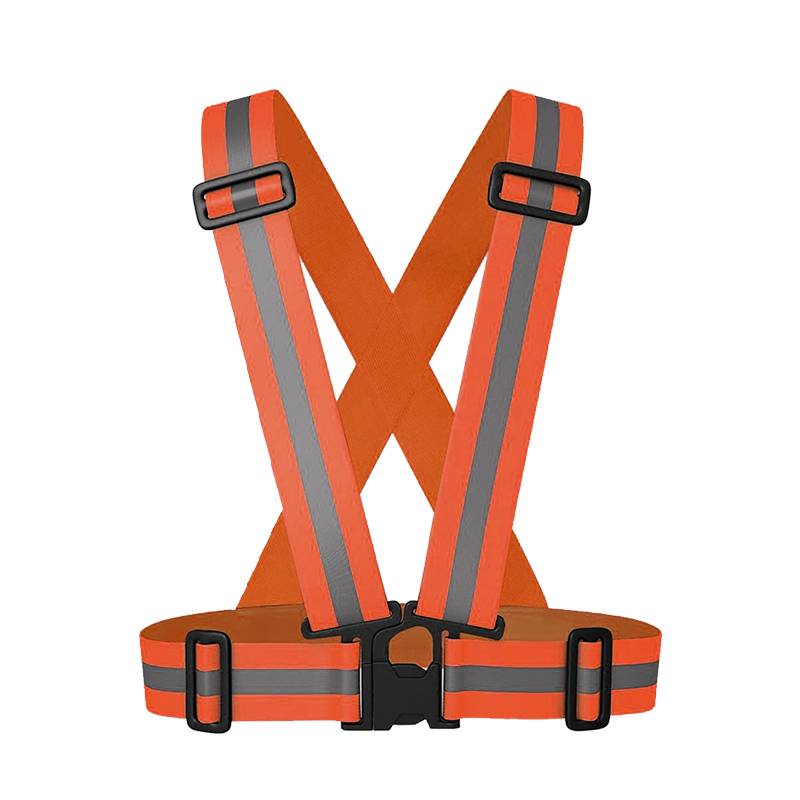 Mei Anming Elastic reflective strap reflective safe vest night reflector ride on behalf of the construction vest