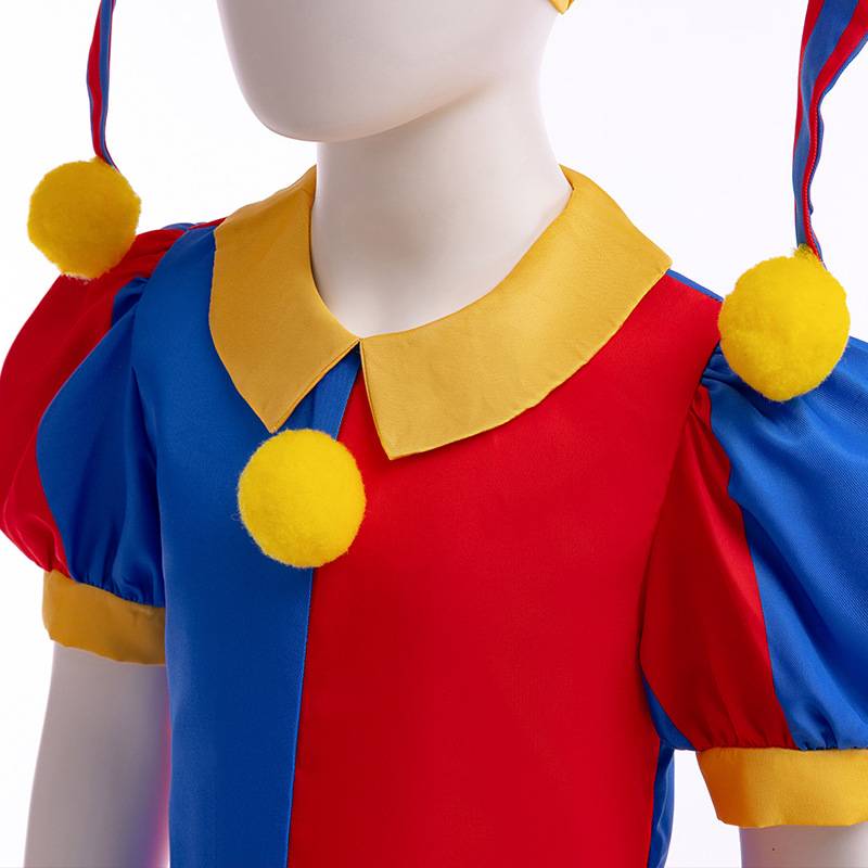 Magic Digital Circus Clothing Clown Pamani COS clothes Children, male and female Kane consecutive suit playing