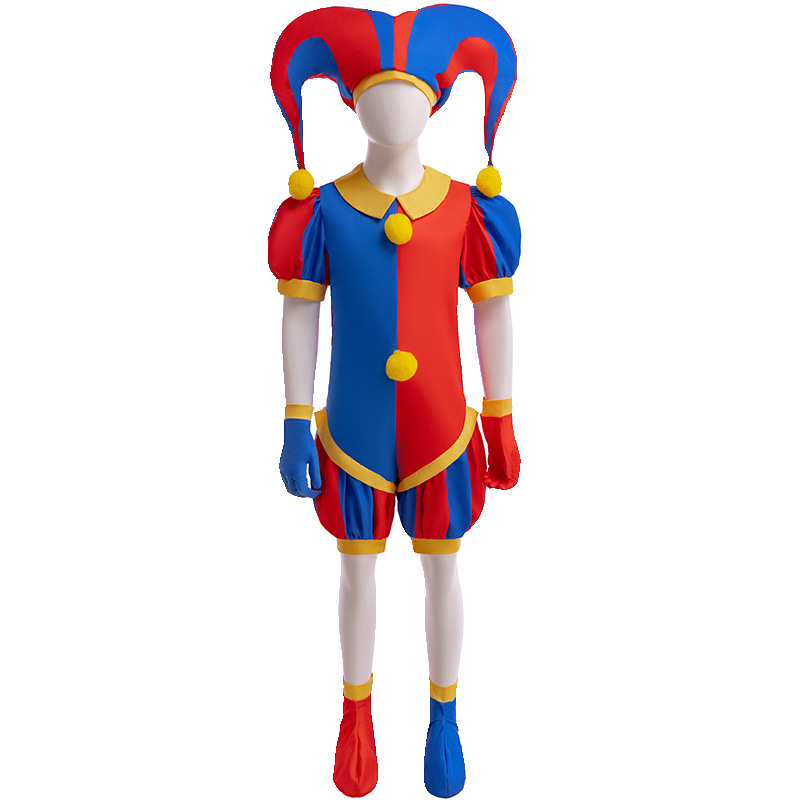 Magic Digital Circus Clothing Clown Pamani COS clothes Children, male and female Kane consecutive suit playing