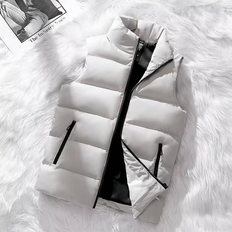 Special offer Clear Warehouse Sports Cotton Vests Men's Autumn and Winter Large Deep Thicked Warm Coat Men's Shoulder Vests Club Cotton Coat