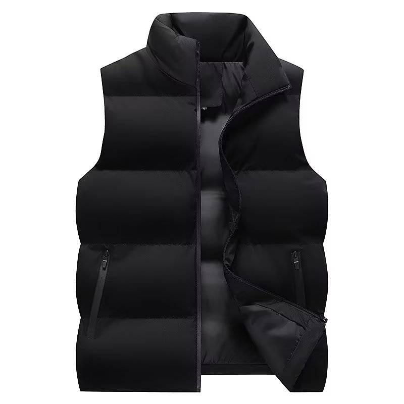 Special offer Clear Warehouse Sports Cotton Vests Men's Autumn and Winter Large Deep Thicked Warm Coat Men's Shoulder Vests Club Cotton Coat