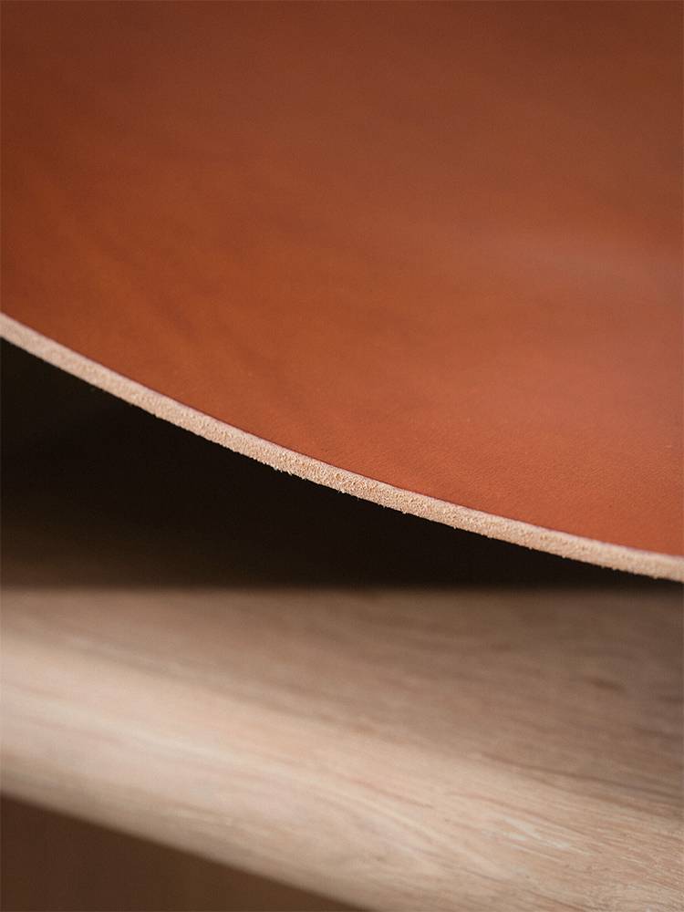 MUDIS simple Italian saddle leather sands hairstyle Furnishing solid wood door to change shoe stool cloakroom makeup stool