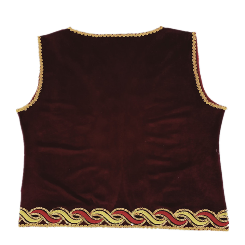 Dance performance clothing Xinjiang national clothing Victoria stage clothing men and women's vest Xinjiang restaurant vest