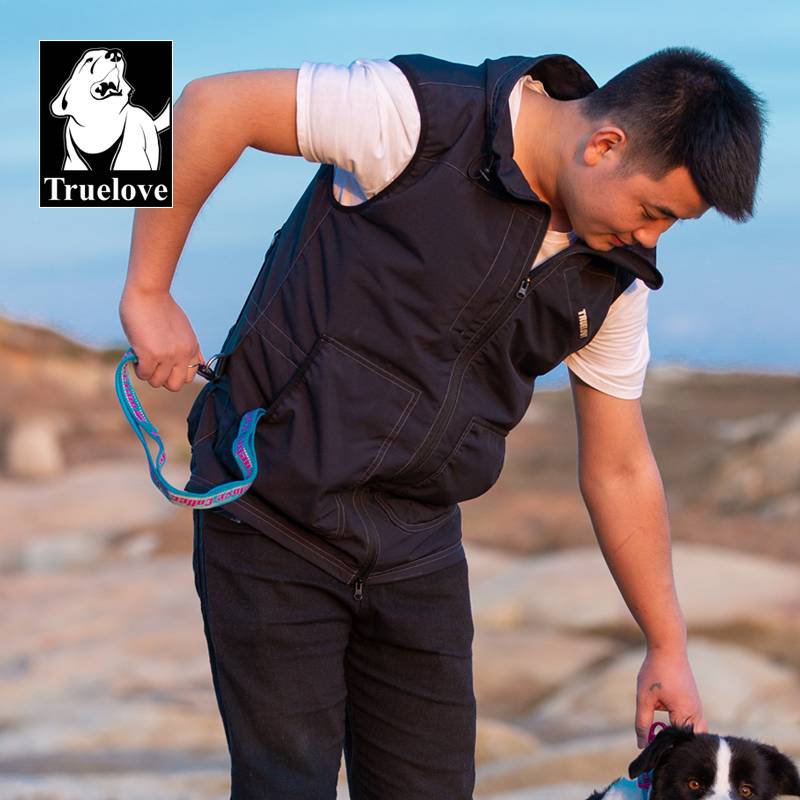 Truelove dog training special dog training dog clothing professional waterproof large pocket multi -function vest resistance
