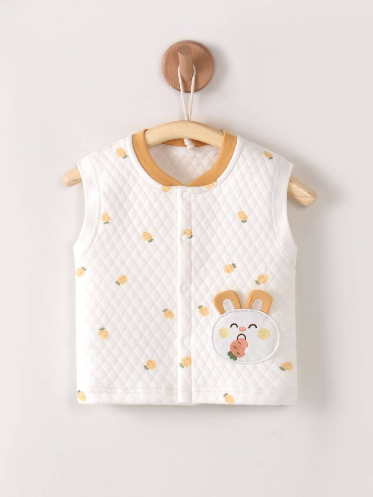 Baby vest spring and autumn jacket pure cotton boneless men and women, warm vest cotton, cotton cotton, class clothes, children's shoulders
