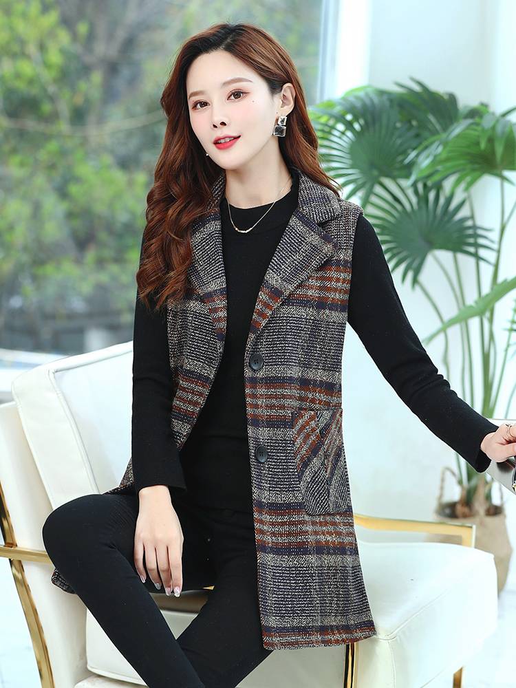 Spring and Autumn Package Middle -Elderly Women's Women's Women's size Loose Loose Mother's Western Wither Witched Terrace