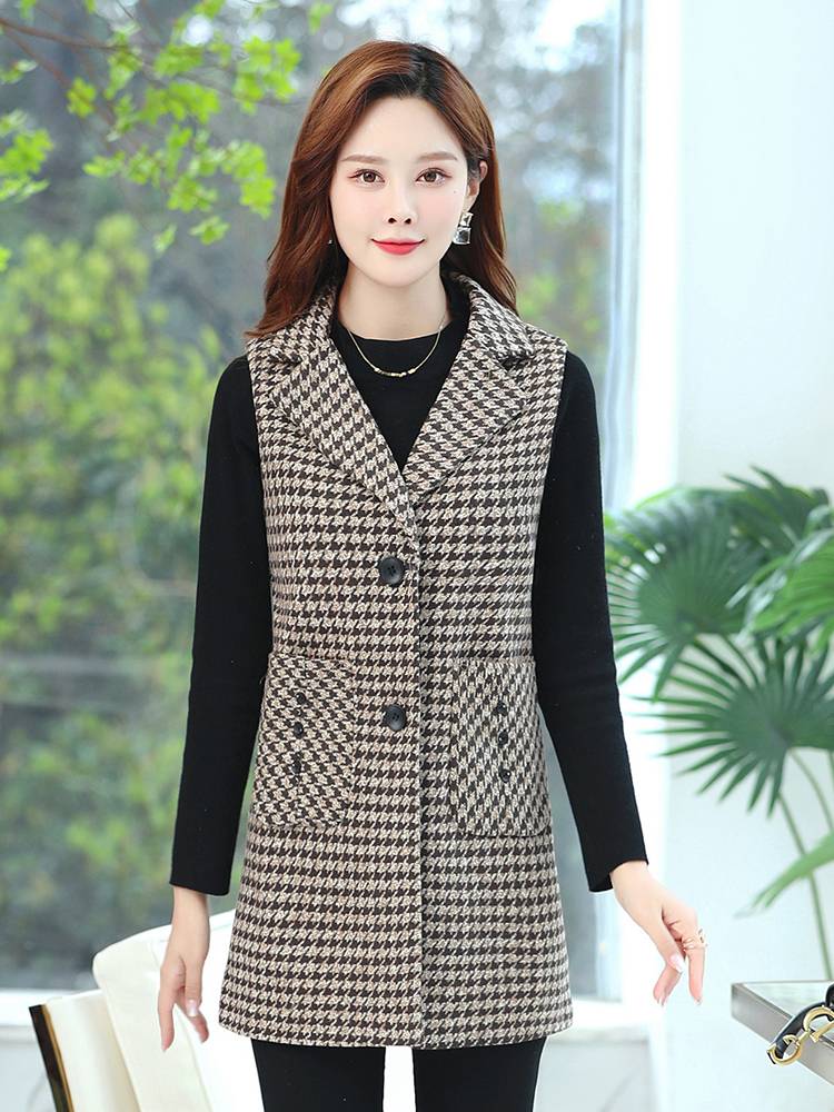 Spring and Autumn Package Middle -Elderly Women's Women's Women's size Loose Loose Mother's Western Wither Witched Terrace
