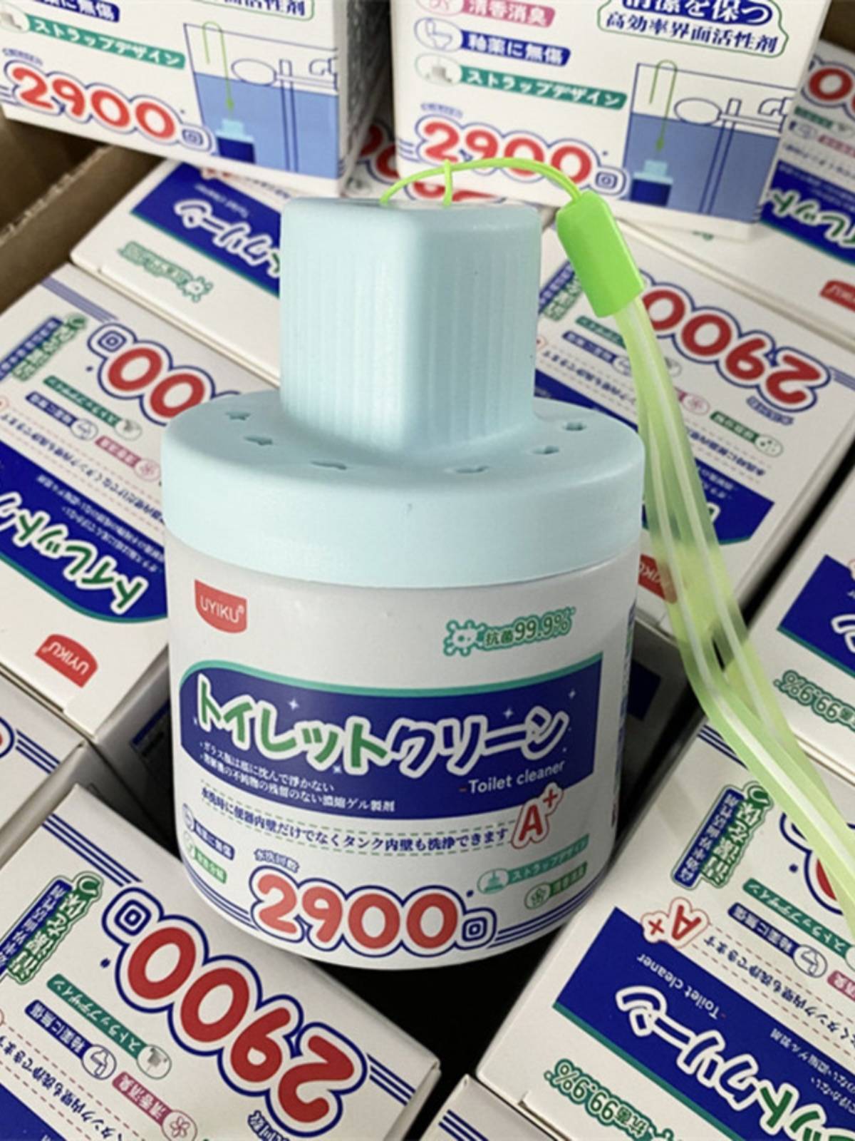 A bottle can be poured about 2900 times!Out of Japan ~ Upgrade and strengthen toilet -deductible automatic cleaning agent
