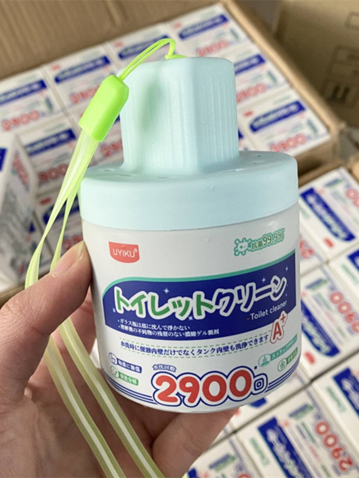A bottle can be poured about 2900 times!Out of Japan ~ Upgrade and strengthen toilet -deductible automatic cleaning agent