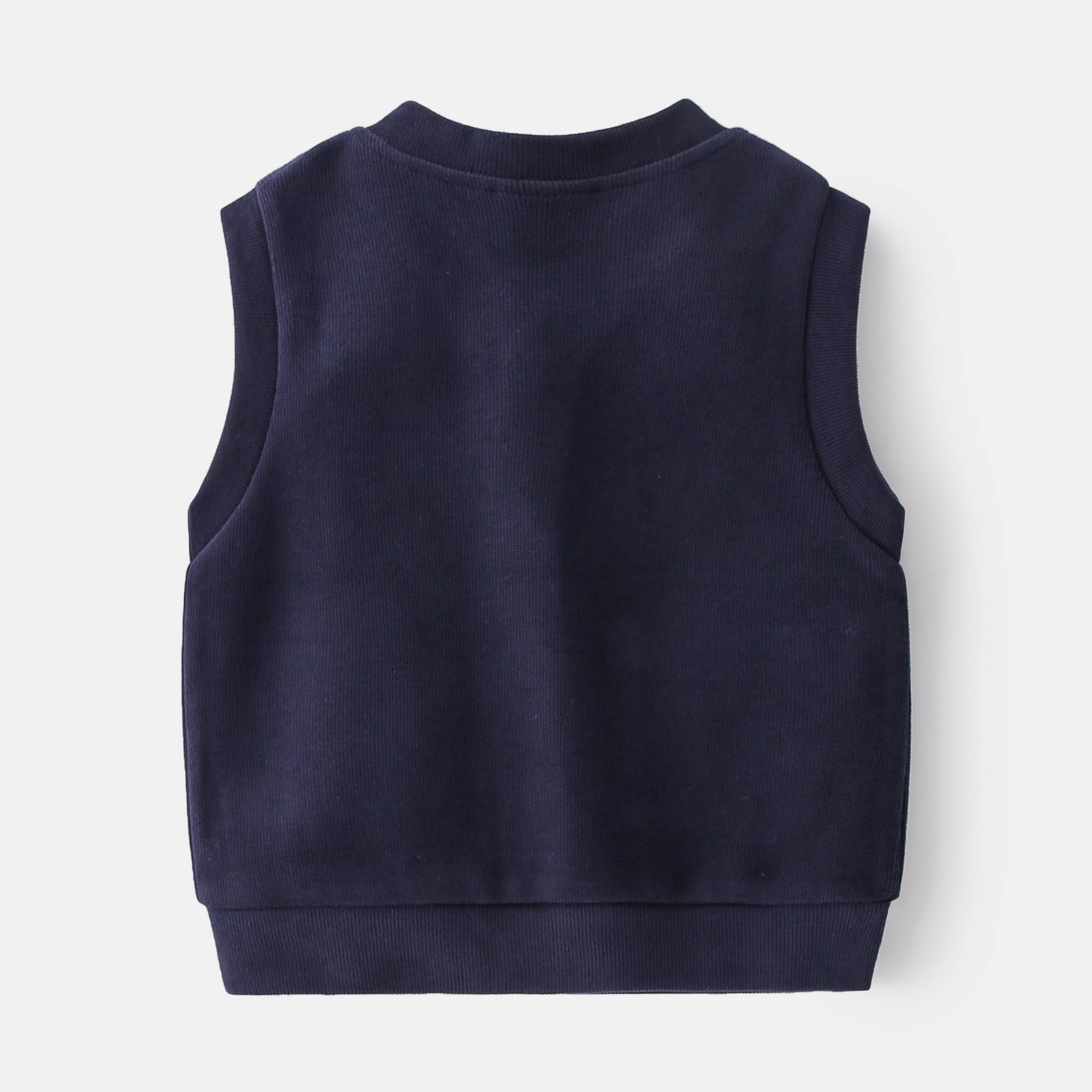 Boys Vests Children's Spring and Autumn vest Baby Sports Wear Cold Shoulder Boy Little Boy Small and Small Children's Horse Pick