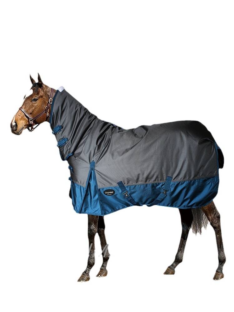 Winter neck horses 2520D waterproof and breathable Oxford cloth, cold and warm 300g thickened and relieved cotton chonma