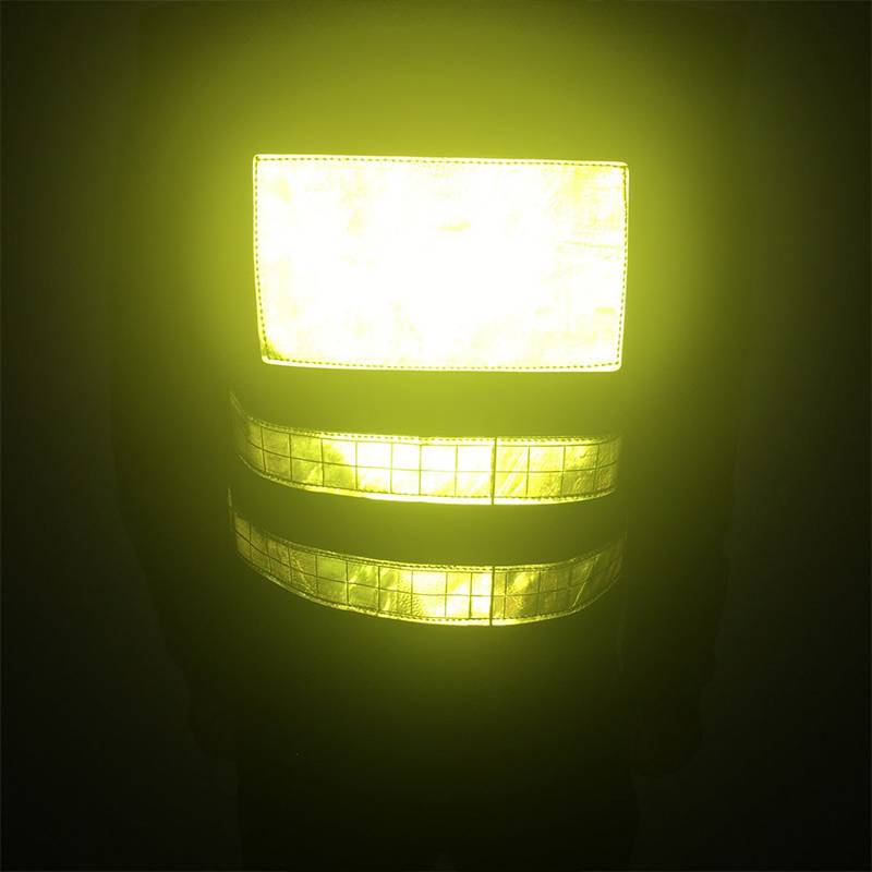 Safety monitoring reflective vest on -site guardians reflective vest security officer's lifting command reflecting lightwear printing