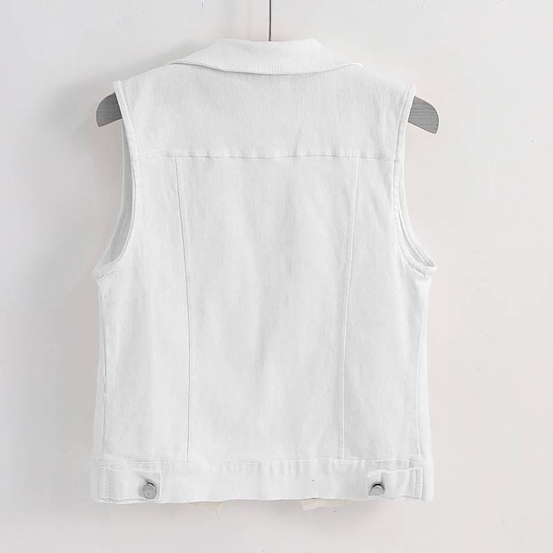 European Station Bargaining Display Slim Denim Vetener 2024 Spring / Summer New Korean Version Western Fried Street Workers Club