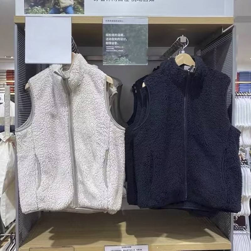 Domestic purchasing Youbankan chinensis velvet vest vest vest vest autumn and winter warming sports horse cuffless sleeveless 451441
