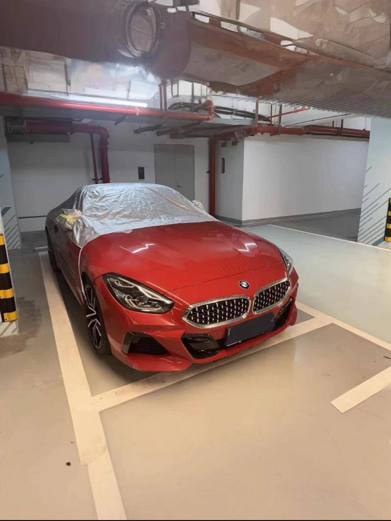 Porsche 718 Treasure 2 Series Z4 Horse MINI Audi A5 Mercedes -Benz Convertible Dome Soft Ding Protective Car Cover Half