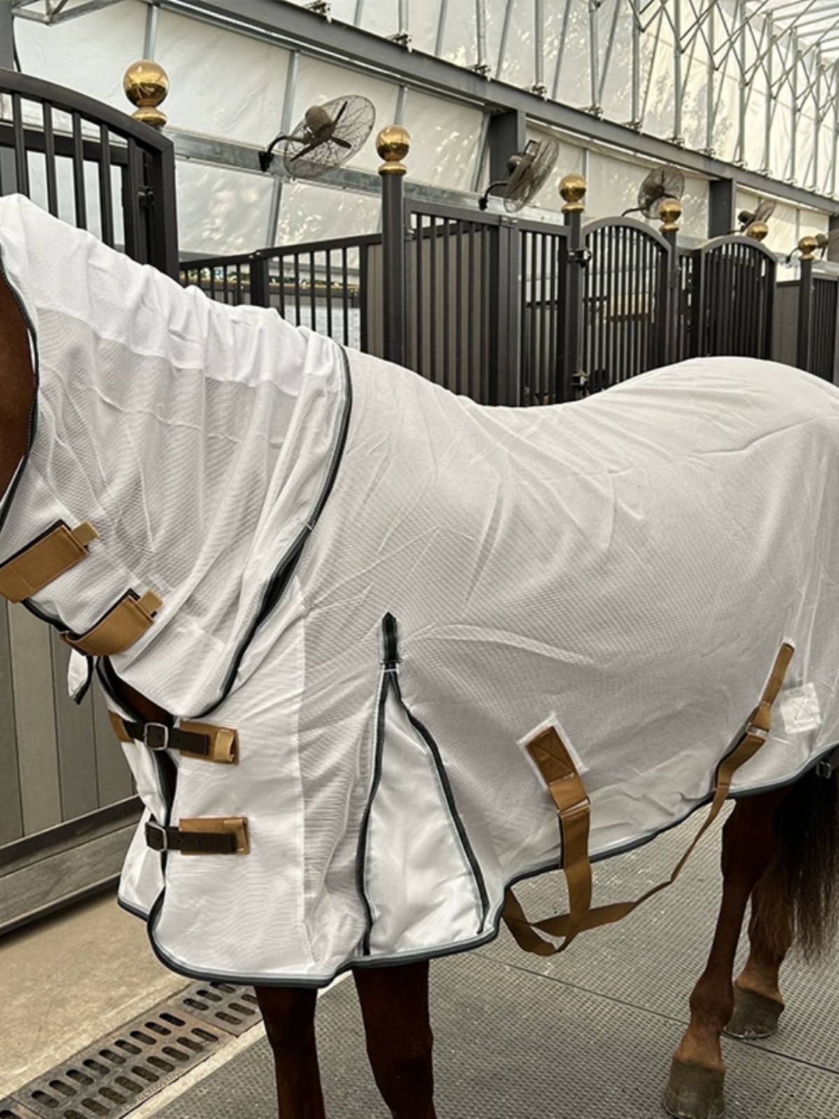 EPONA net cloth horse clothes with a fence in summer, mosquito anti -breathable, comfortable horses, equestrian sports horse products