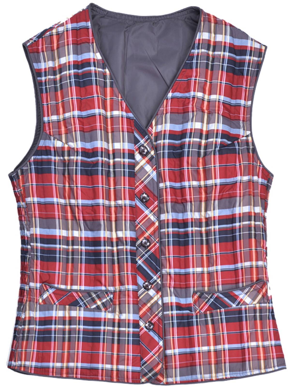 Hengyuanxiang Group Caiyang Ms. Plel vest vest new model 2023 horse clip middle elderly shoulder shoulder mother winter dress
