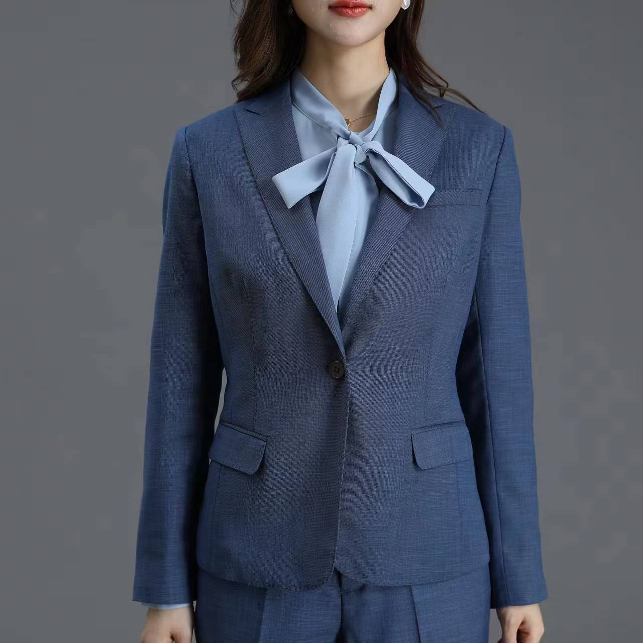 New BMW Working Server 4S Store Lags Create Men's Women's suit Set Blue Vesus Pants Manufacturers Standard
