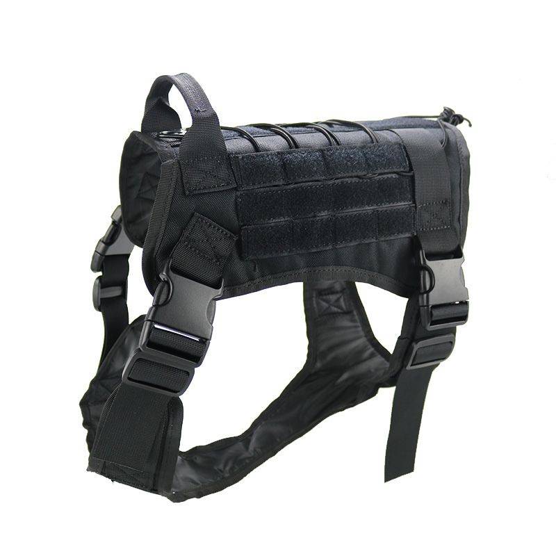 Dog Dog Tactical Vest 1000D Veter Mid -large Dog Vest -style Breit Tape -German Golden Mao Dubin clothes
